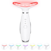 ELISHINE 7Color Neck Face Massager device front view for at home skin care