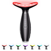 ELISHINE 7 Color Neck Face Massager front view for at-home skincare benefits