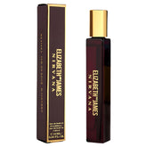 Elizabeth and James Nirvana Rose rollerball bottle close-up for on-the-go fragrance