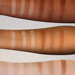 Elizabeth Mott bronzer contour palette highlighting shades brighten with a soft, luminous glow.