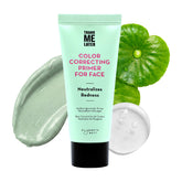 Elizabeth Mott Thank Me Later primer with green correcting swirl for redness neutralization