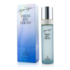 Elizabeth Taylor Sparkling White Diamonds spray on wrist, versatile fragrance use