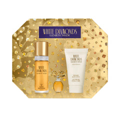 Elizabeth Taylor White Diamonds gift set packaging ready for gifting