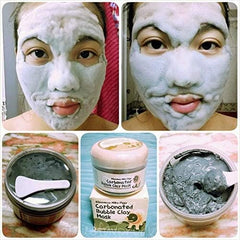 Elizavecca Milky Piggy carbonated mask after use shows refined pores