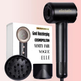 ELLA BELLA compact plasma dryer front view for fast frizz-free drying.