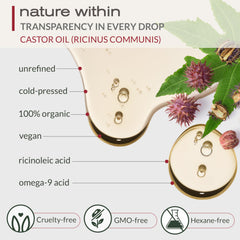 Ella & Eden castor oil skin hydration for dry areas.