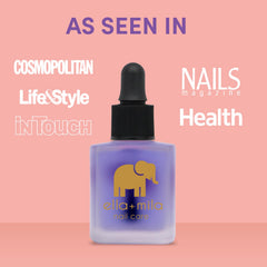 ella-mila cuticle oil with lavender aromatherapy for soothing daily nail maintenance.