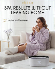 ELLA BELLA four-pack refills shown for extended at-home spa routines.