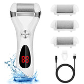 Elmchee electric foot callus remover kit top view, compact design for easy handling and daily foot care.