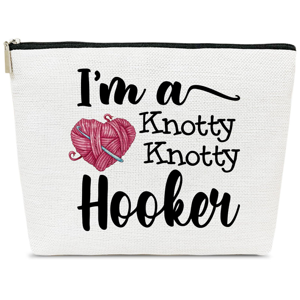 ELSGFHSU crochet-makeup-bag-compact: compact storage for on-the-go travel
