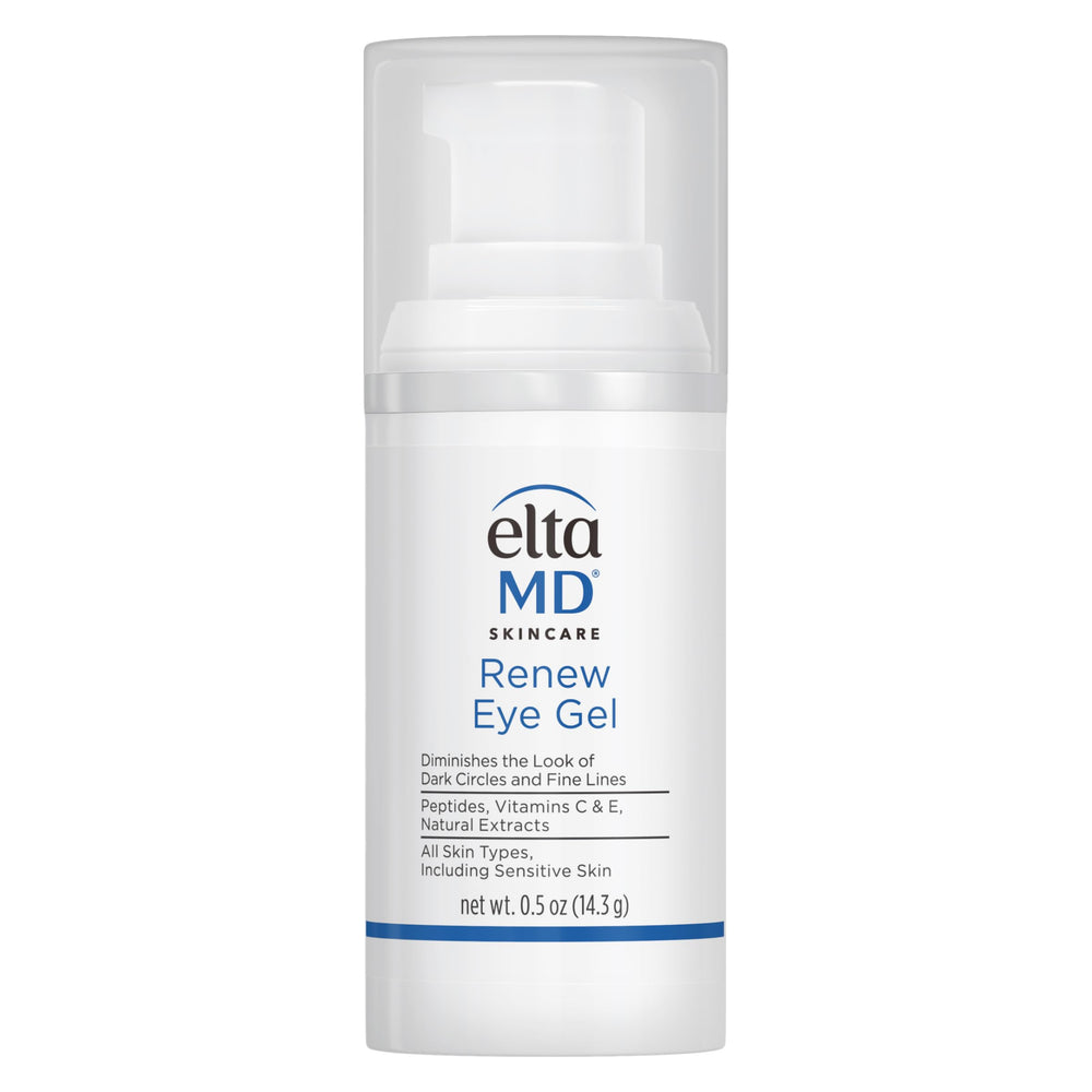 EltaMD Renew Eye Gel pump bottle for easy daily use