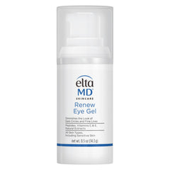 EltaMD Renew Eye Gel pump bottle for easy daily use