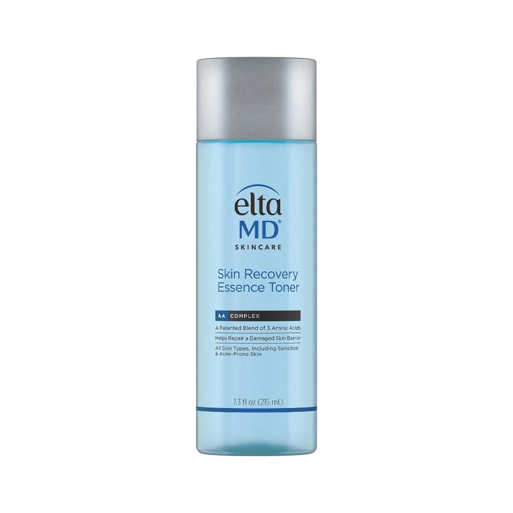 EltaMD Skin Recovery Essence Toner bottle with pump for gentle hydration