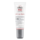 EltaMD UV Lip Balm SPF 30 tube provides reliable lip sun protection outdoors.