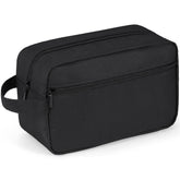 Elviros travel toiletry bag main pocket keeps cosmetics organized on the go.