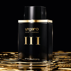 Emanuel Ungaro Pour L'Homme III box open shows premium packaging and gift-ready presentation.