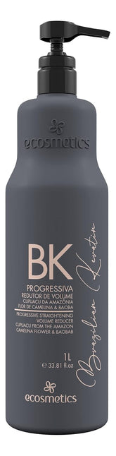 EMAX ECOSMETICS Deluxe Keratin bottle showing smoothing and frizz-control potential.