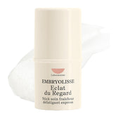 Embryolisse Radiant Eye Stick packaging shows portable design for on-the-go refreshment.