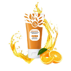 Emgmcp Orange Exfoliating Gel bottle shows deep pore cleansing for smoother skin