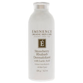 Eminence Dermafoliant packaging shown for gentle exfoliation prep with benefits