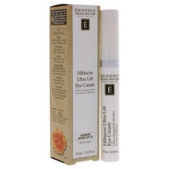 Close-up of Eminence Hibiscus Ultra Lift texture delivering moisturization and gentle lift