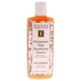 Eminence Mangosteen Daily Resurfacing Cleanser bottle shows premium packaging for radiant skin