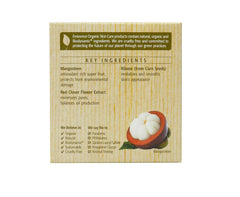 Eminence Mangosteen Gel Moisturizer application on hand for fast absorption and velvety skin.