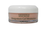 Eminence Mangosteen Gel Moisturizer jar closeup highlighting pore-minimizing hydration.