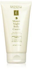 Eminence Monoi Age Corrective Night Body Cream jar with rich overnight hydration