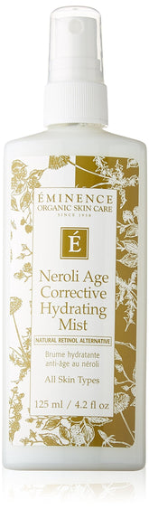 Eminence Neroli Age Corrective Hydrating Mist bottle spritz for daily hydration and refreshment