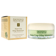 Eminence Stone Crop Whip Moisturizer bottle with label highlighting natural ingredients.