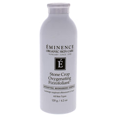 Eminence Stone Crop Fizzofoliant foaming application delivers gentle exfoliation for smoother skin