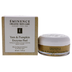 Eminence Yam and Pumpkin Enzyme Peel bottle for gentle resurfacing and radiant skin.