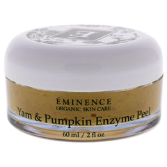 Eminence Yam and Pumpkin Enzyme Peel ingredients close-up showing nourishing enzymes for revitalized texture.