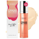 Enaskin Naturals Belly Firming Cream jar closeup highlighting hydration