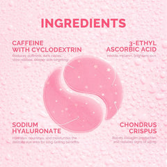 Enaskin Naturals caffeine and hyaluronic acid boost image highlighting hydration and skin plumpness.