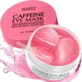 Enaskin Naturals rose eye patches packaging, ideal for gifting and on-the-go brightening.