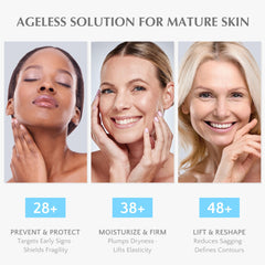EnaSkin cream texture close-up highlights smoothing and hydration.