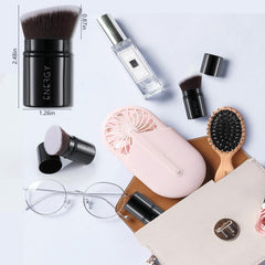 ENERGY Kabuki Mini soft vegan bristles for gentle blending