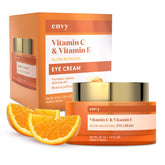 Envy Under Eye Cream packaging highlights premium design and clean ingredients for a refined skincare routine.