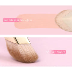 ENZO KEN plant synthetic hair brush delivers soft, non-irritating application on sensitive skin.