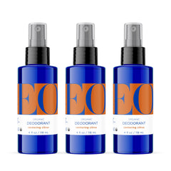 EO Organic Deodorant Spray citrus bottle front for quick freshness