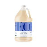 EO French Lavender hand soap bottle closeup with calming aroma.