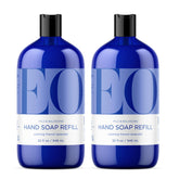 EO French Lavender liquid hand soap bottles ready for refill and daily use