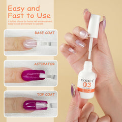 eodci 15ml-capacity bottle close-up highlights generous sizing for frequent use.