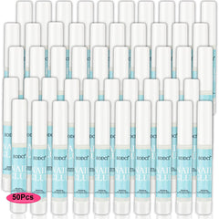 EODCI Nail Glue 50pcs packaging highlights strong bond for nail tips and long wear.