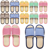 Eorbow 10-pair pack slippers ready for guests, comfortable and practical.