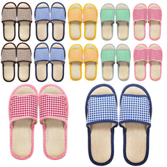Eorbow 10-pair pack slippers ready for guests, comfortable and practical.