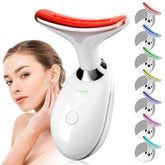 EOSVAP face and neck massager with LED therapy for glow and absorption.