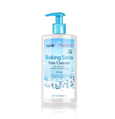 Epielle Baking Soda Pore Cleanser packaging shot highlights an oil-free formula.